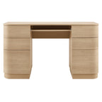 Mirae 55" 6-Drawer Curved Office Desk by Modway
