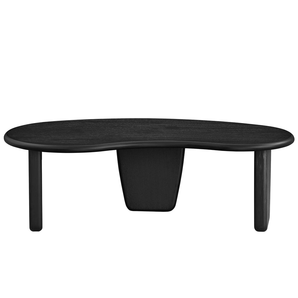 Vetra Kidney-Shaped Free Coffee Table by Modway