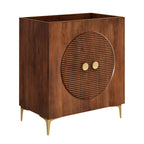 Vernon 30" Fluted Wood Vanity Cabinet Without Sink by Modway