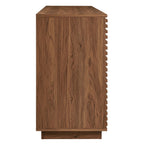 Render 4-Door Fluted Sideboard Cabinet TV Stand by Modway