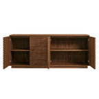 Render 4-Door Fluted Sideboard Cabinet TV Stand by Modway