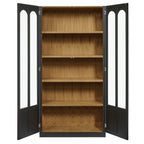 Anwen Solid Wood and Glass Display Cabinet by Modway