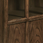 Anwen Solid Wood and Glass Display Cabinet by Modway