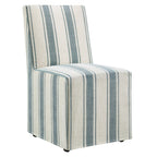 Tessera Striped Slipcovered Dining Side Chair by Modway