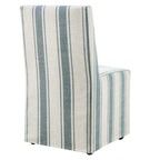 Tessera Striped Slipcovered Dining Side Chair by Modway