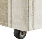 Tessera Striped Slipcovered Dining Side Chair by Modway