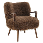 Zerra Faux Shearling Accent Armchair by Modway