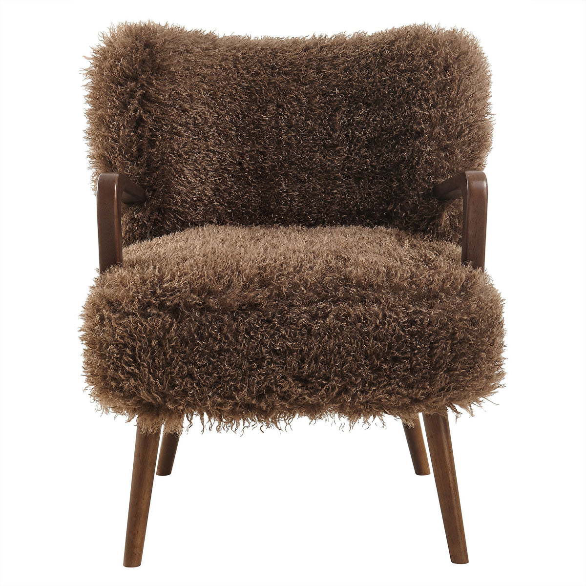 Zerra Faux Shearling Accent Armchair by Modway