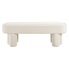 Mossi Oval Performance Velvet Accent Bench by Modway