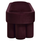 Mossi Oval Performance Velvet Accent Bench by Modway