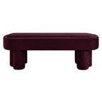 Mossi Oval Performance Velvet Accent Bench by Modway