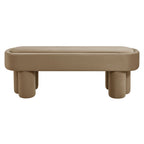 Mossi Oval Performance Velvet Accent Bench by Modway