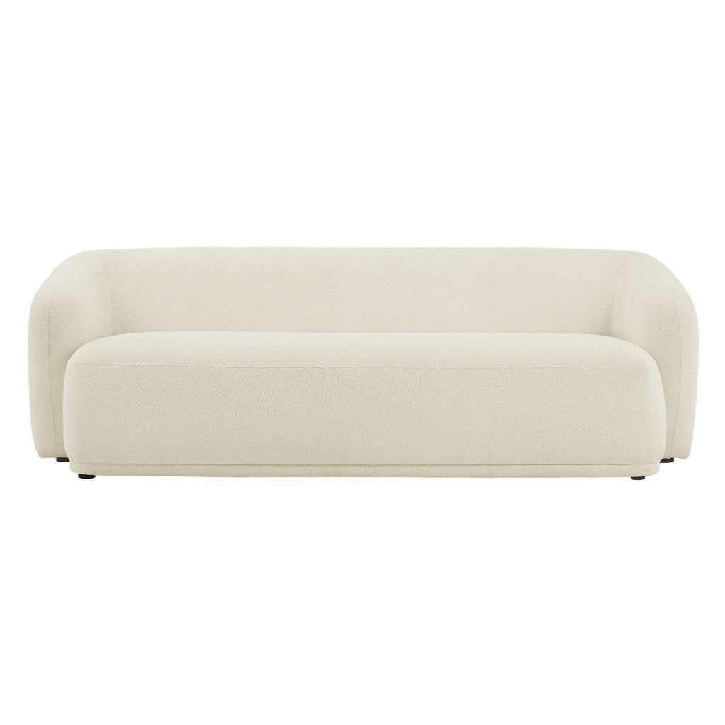 Monica 88 Inch Boucle Fabric Sofa by Modway