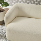 Monica 88 Inch Boucle Fabric Sofa by Modway