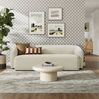 Monica 88 Inch Boucle Fabric Sofa by Modway
