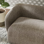 Monica 88 Inch Boucle Fabric Sofa by Modway