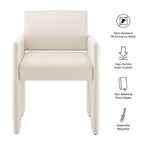 Daven Stain-Resistant Performance Velvet Dining Armchair by Modway