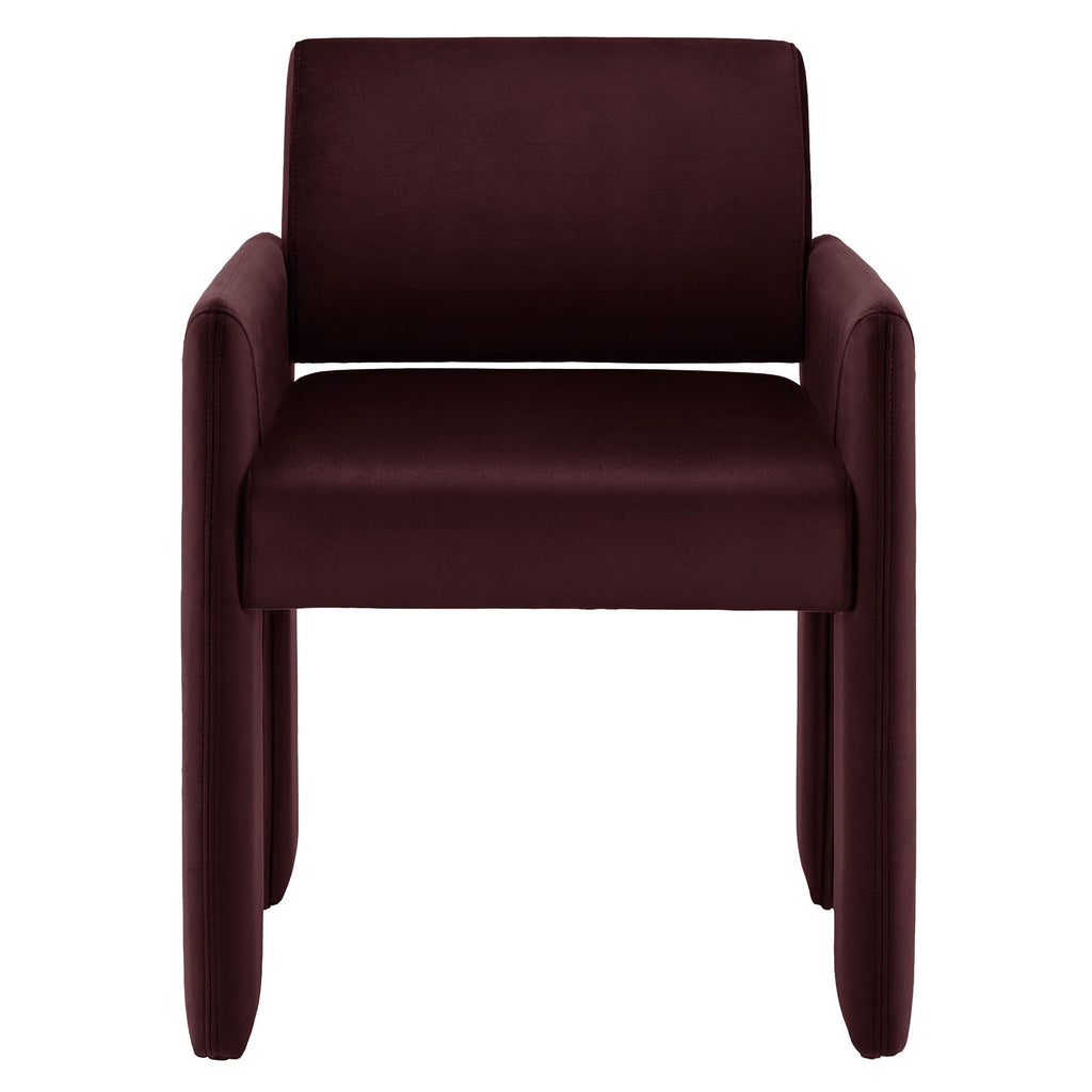 Daven Stain-Resistant Performance Velvet Dining Armchair by Modway
