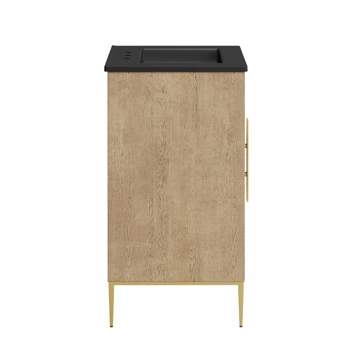Awaken 24" Bathroom Vanity by Modway - Oak Black / Oak White