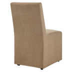 Tessera Upholstered Linen-Blend Slipcovered Dining Chair by Modway