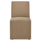 Tessera Upholstered Linen-Blend Slipcovered Dining Chair by Modway