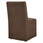 Tessera Upholstered Linen-Blend Slipcovered Dining Chair by Modway