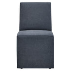 Tessera Upholstered Linen-Blend Slipcovered Dining Chair by Modway