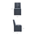Tessera Upholstered Linen-Blend Slipcovered Dining Chair by Modway
