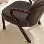 Arden Faux Leather Upholstered Accent Armchair by Modway