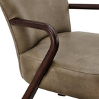Arden Faux Leather Upholstered Accent Armchair by Modway