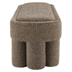 Mossi 52-Inch Oval Boucle Fabric Bench by Modway