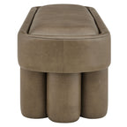 Mossi 52-Inch Oval Vegan Leather Bench by Modway