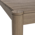 Eleni 89-Inch Outdoor Patio Teak Wood Dining Table by Modway