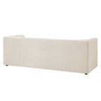 Hilda 86" Curved Back Performance Velvet Sofa by Modway