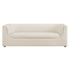 Hilda 86" Curved Back Performance Velvet Sofa by Modway