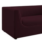 Hilda 67" Curved Back Performance Velvet Loveseat by Modway