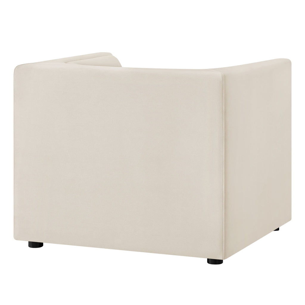 Hilda Curved Back Performance Velvet Armchair by Modway