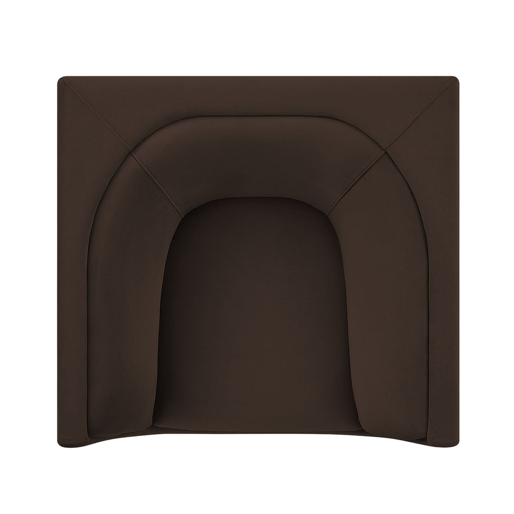 Hilda Curved Back Performance Velvet Armchair by Modway