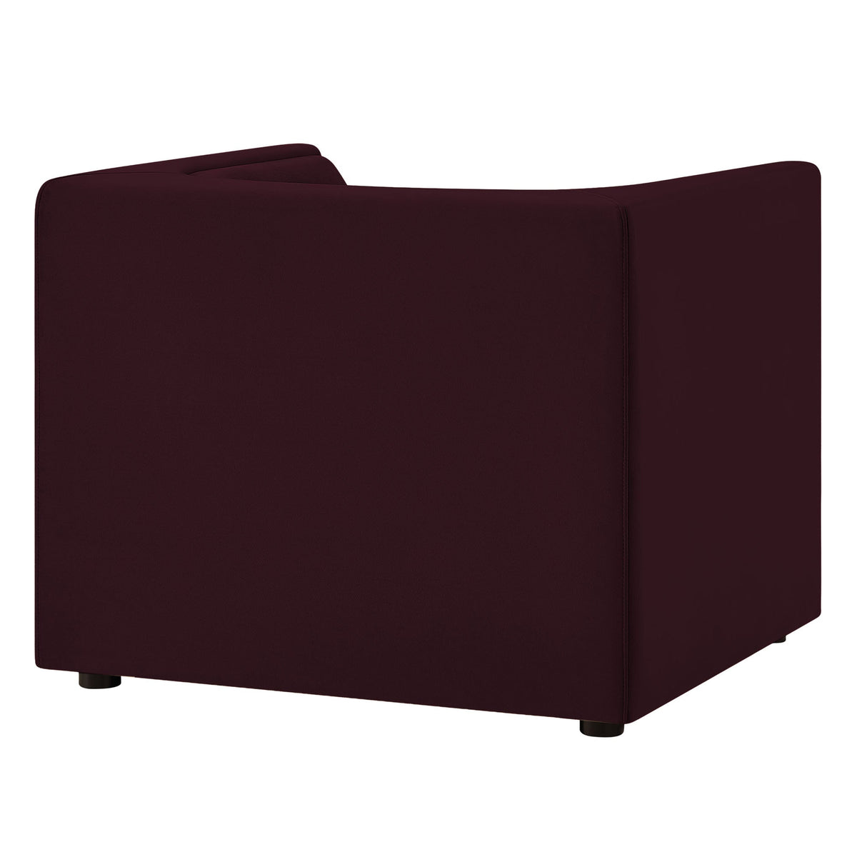 Hilda Curved Back Performance Velvet Armchair by Modway