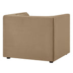 Hilda Curved Back Performance Velvet Armchair by Modway