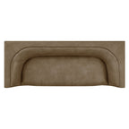 Hilda 86" Curved Back Vegan Leather Sofa by Modway