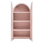 Dahlia 78 Inch Fluted and Scalloped Arched Storage Cabinet by Modway