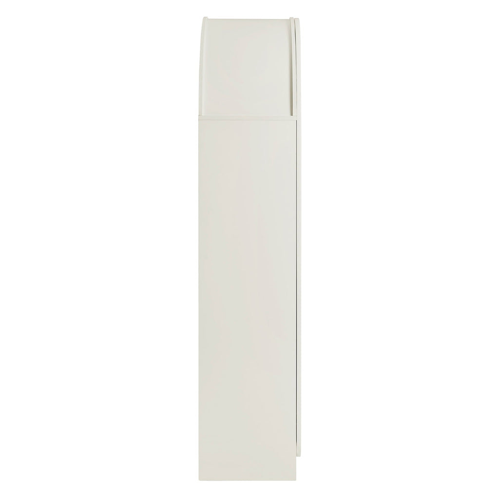 Dahlia 78 Inch Fluted and Scalloped Arched Storage Cabinet by Modway