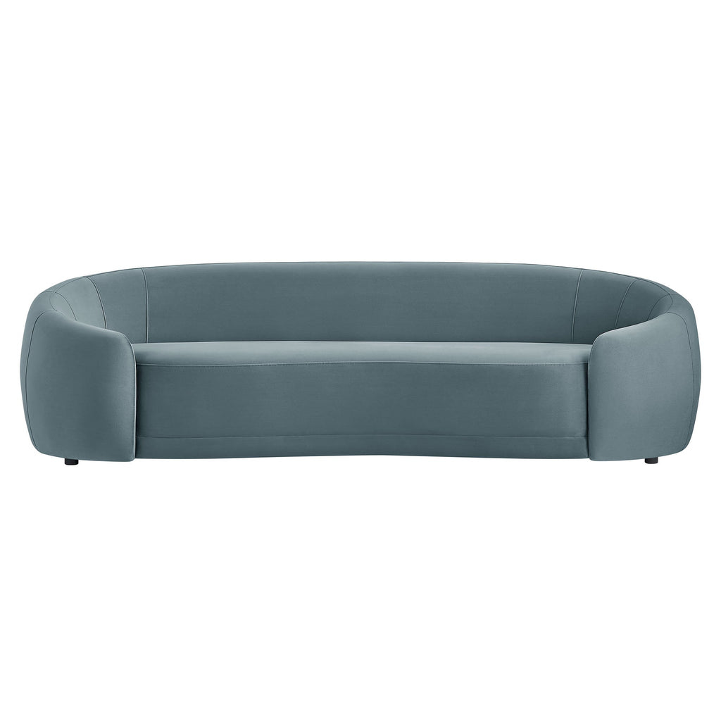 Contessa Curved Performance Velvet Sofa by Modway
