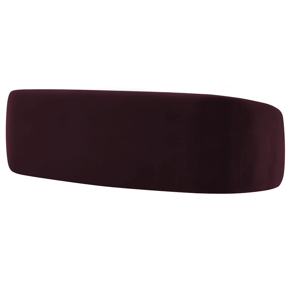 Contessa Curved Performance Velvet Sofa by Modway