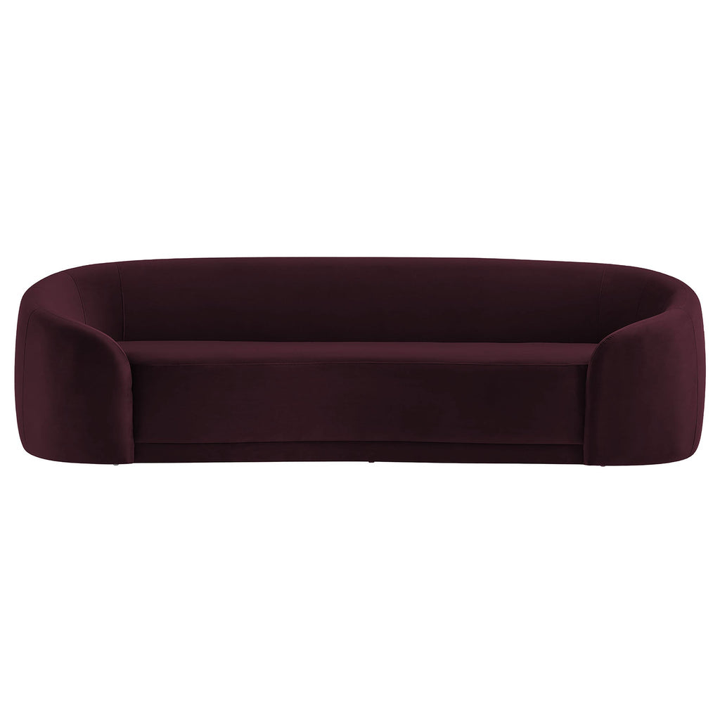 Contessa Curved Performance Velvet Sofa by Modway