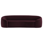 Contessa Curved Performance Velvet Sofa by Modway