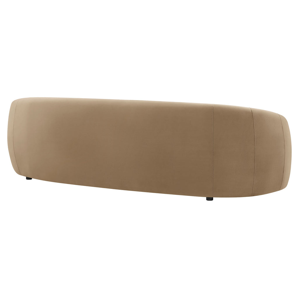 Contessa Curved Performance Velvet Sofa by Modway