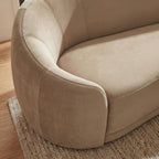 Contessa Curved Performance Velvet Sofa by Modway