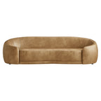 Contessa Curved Vegan Leather Sofa by Modway